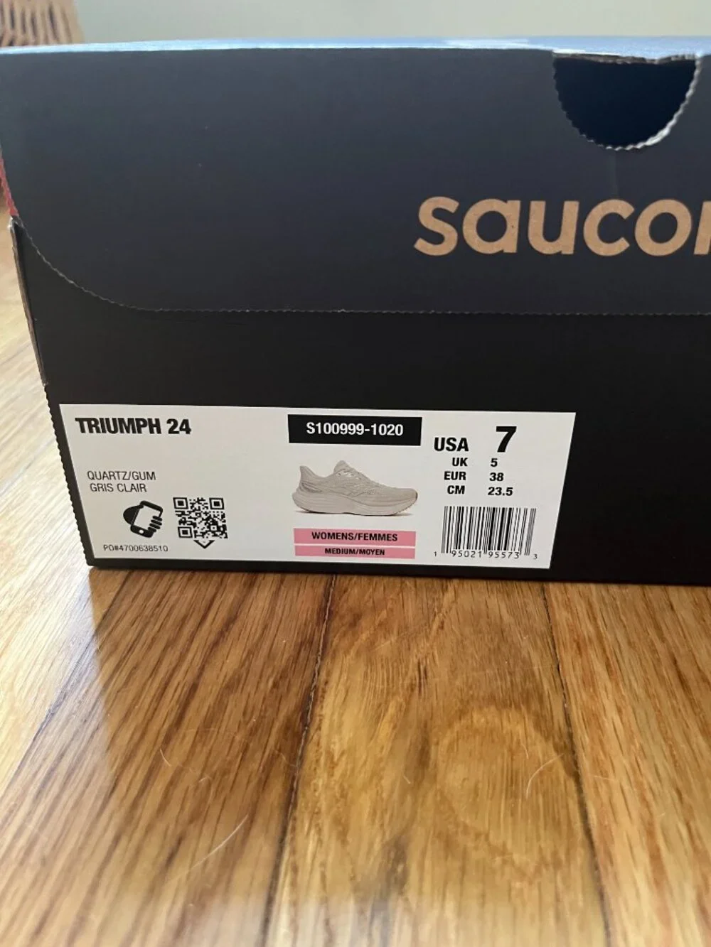 Saucony nearly new